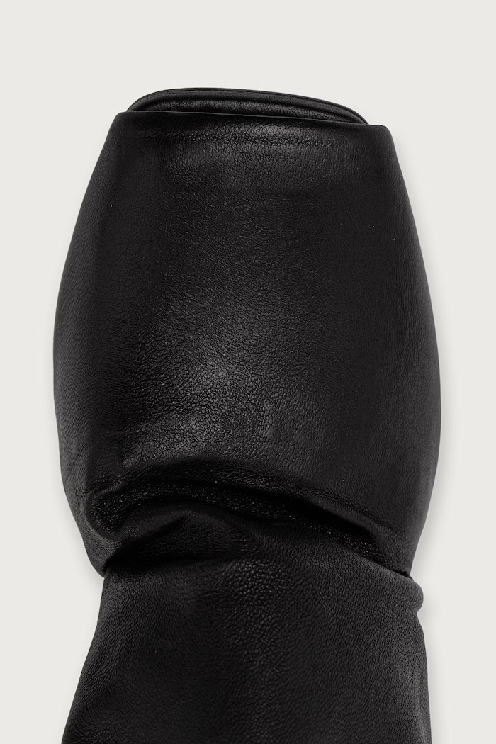 Cantilever 8 botki z odkrytymi palcami damskie Rick Owens Lilies LI02F2802.LS0 czarny