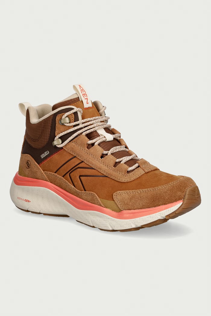 Keen buty trekkingowe damskie LEIKI LEATHER brązowy 1031644