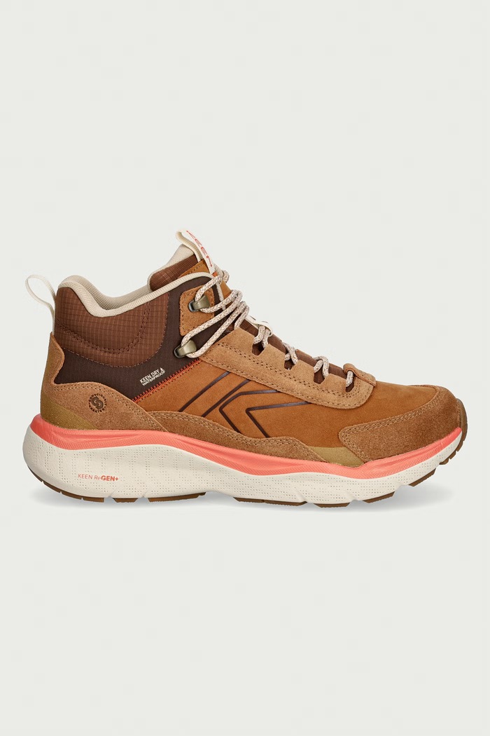 Keen buty trekkingowe damskie LEIKI LEATHER 1031644 brązowy AW26