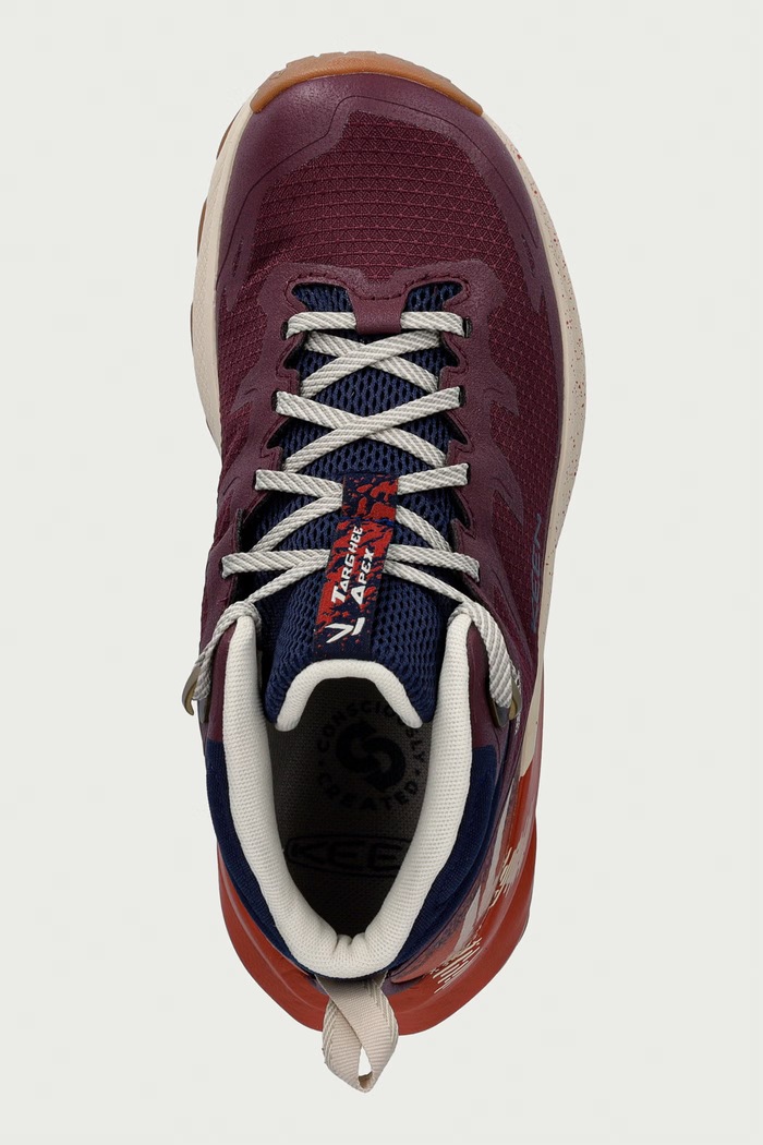 Keen buty trekkingowe damskie TARGHEE APEX MID WP bordowy 1032050
