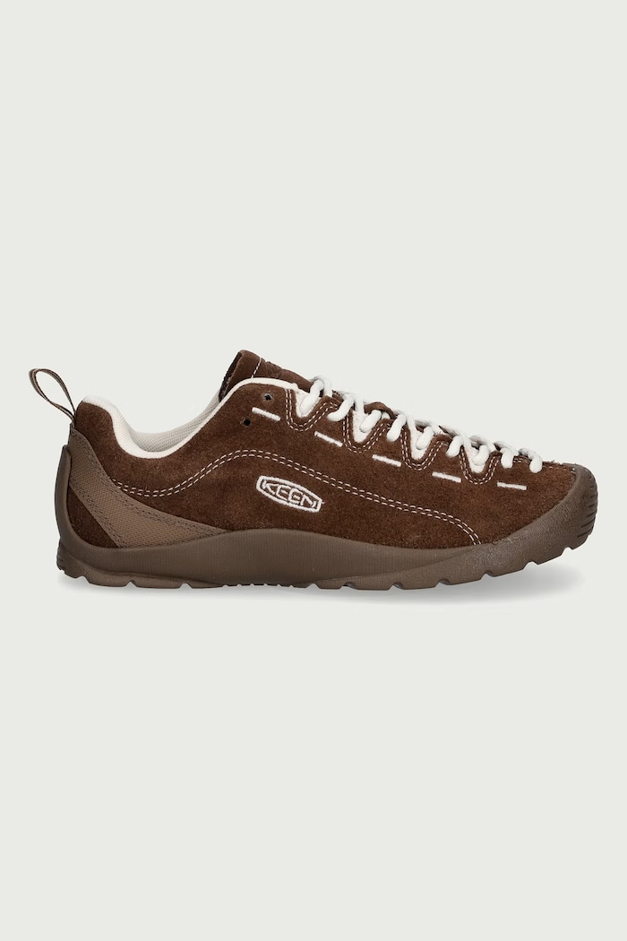 Keen JASPER sneakers pentru femei din piele întoarsă 1032947 maro AW26