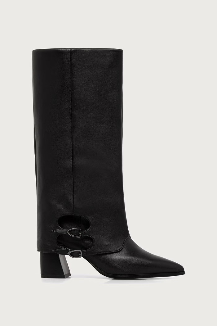 Bruno Premi Μπότες Γυναικείες δερμάτινες BO1207X μαύρο AW26
