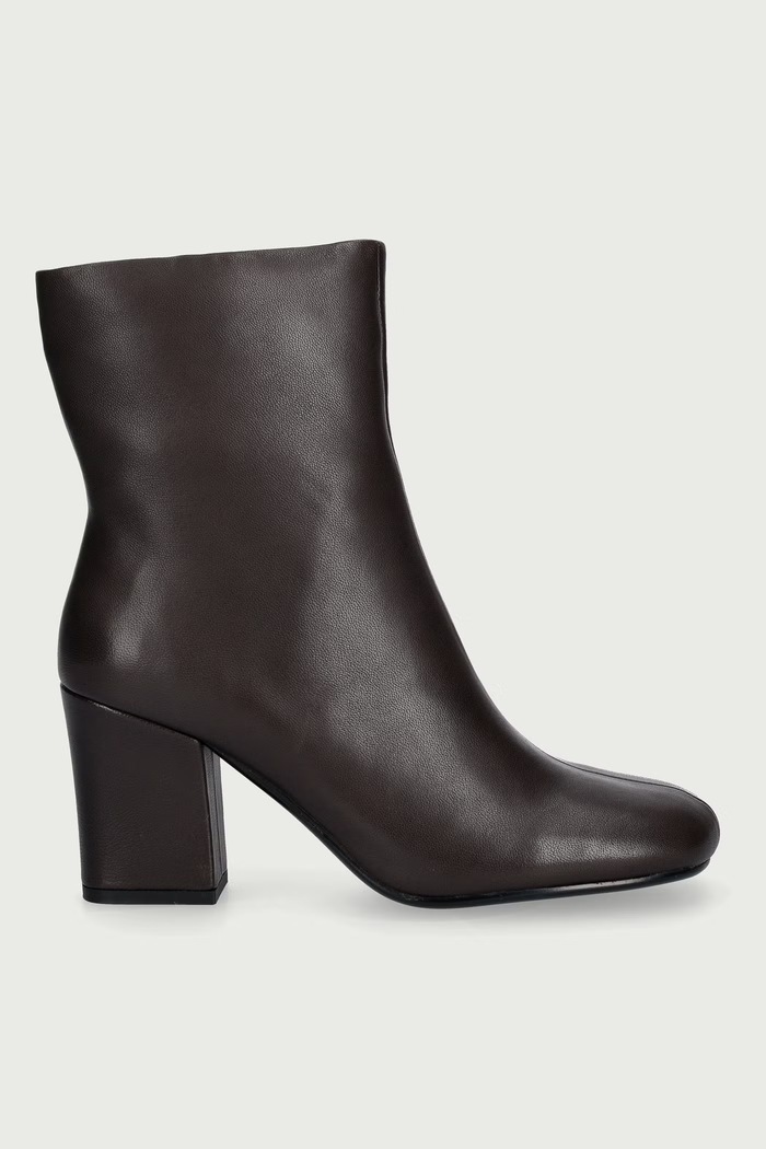 Bruno Premi Μποτάκια Γυναικεία δερμάτινα BO1802X καφέ AW26