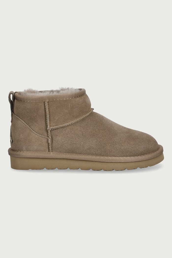 Everau FINCH snehule dámske semišové FINCH zelená AW26