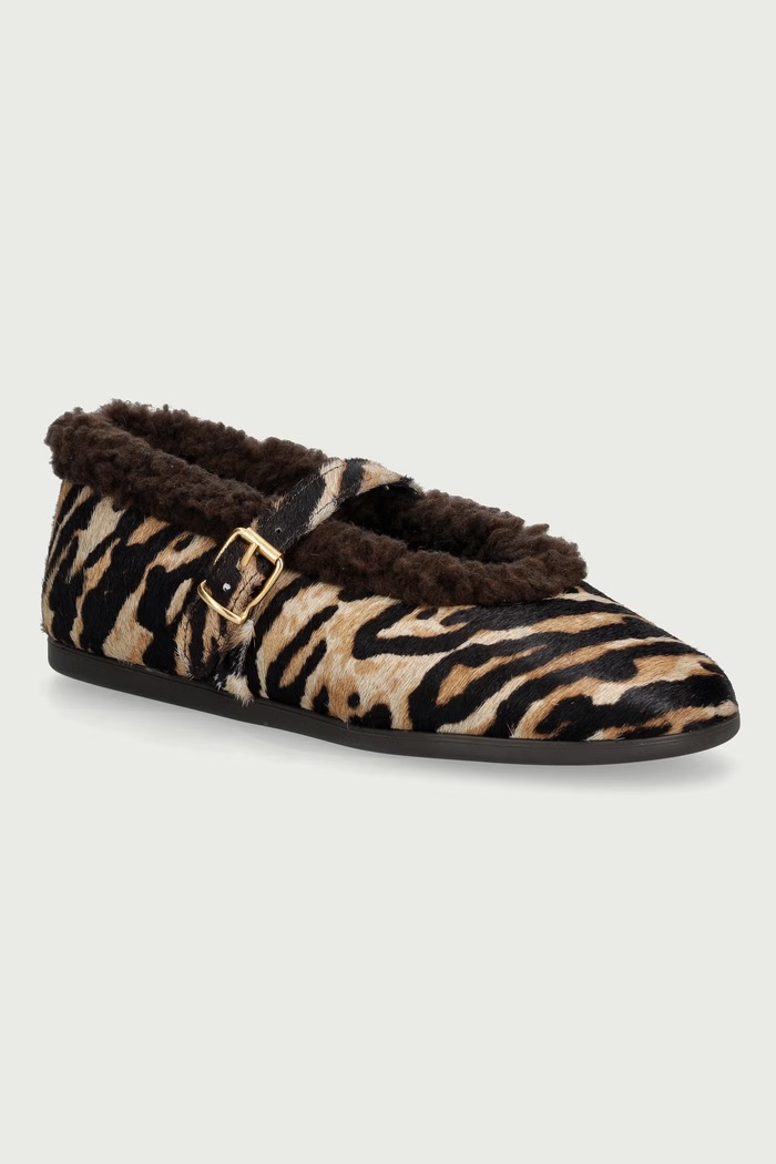 Posa Baleriny skórzane St. Moritz Ballet Flats czarny PW285.703