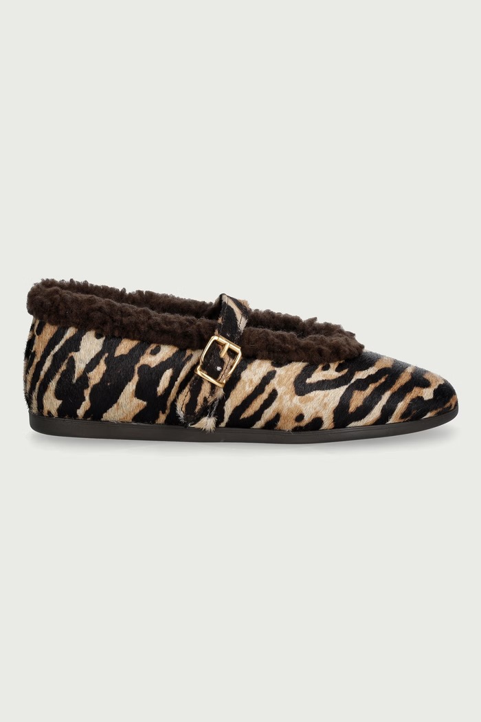 Posa Baleriny skórzane St. Moritz Ballet Flats PW285.703 czarny AW26