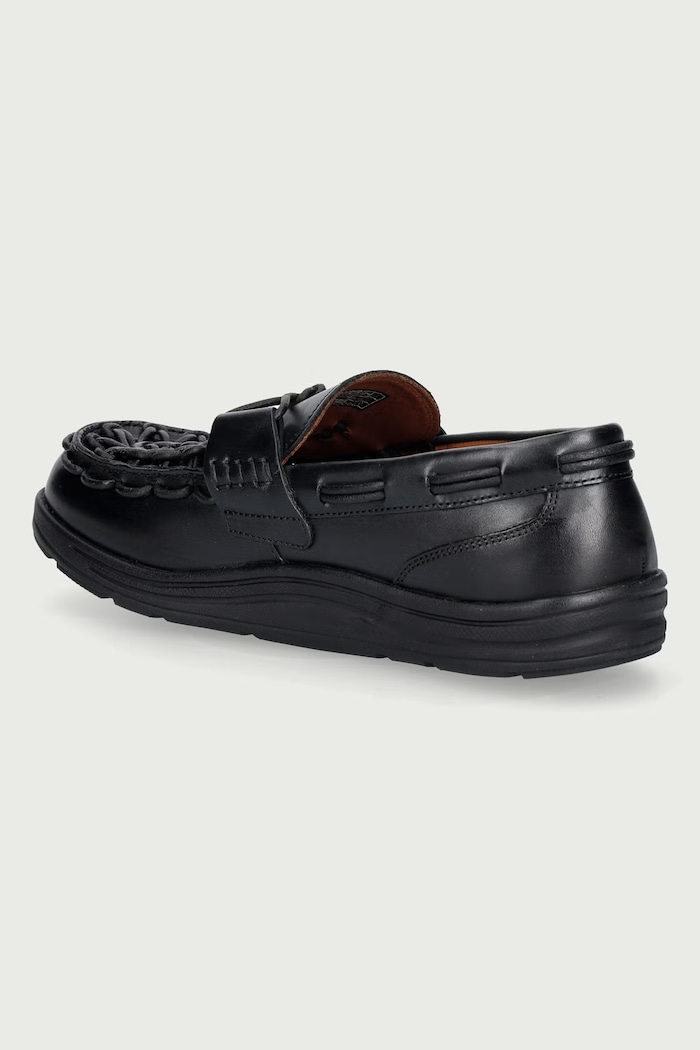 Obuwie Keen Uneek Loafer Nocturnal mokasyny damskie skórzane KE.1032746 czarny