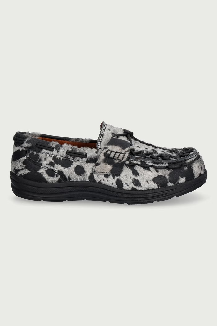 Keen Uneek Loafer Nocturnal mokasyny damskie skórzane KE.1032747 czarny AW26