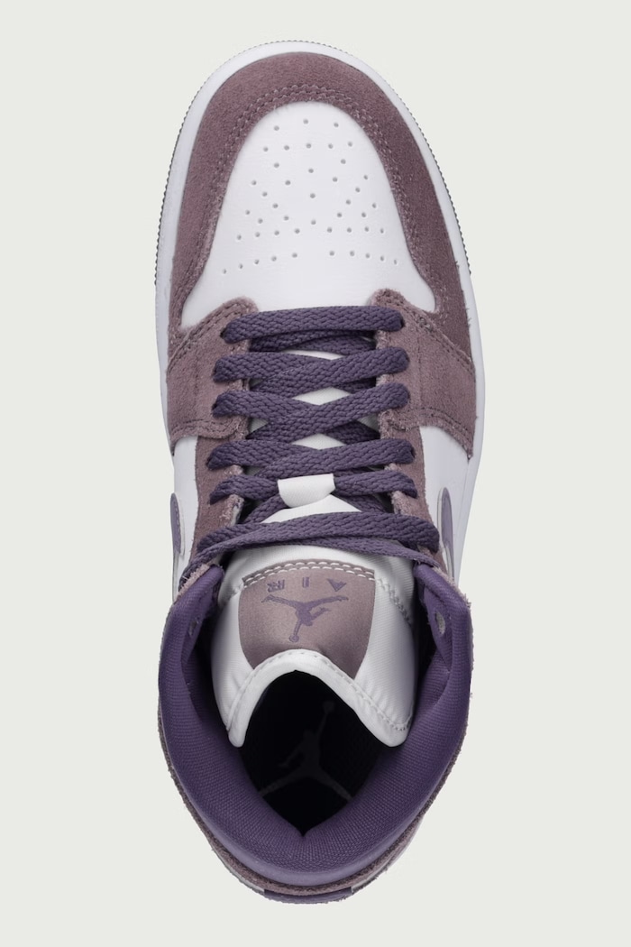 Air Jordan 1 Mid sneakersy dziecięce Jordan BQ6472.503 fioletowy