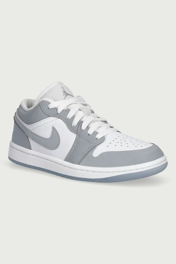 Jordan Air Jordan 1 Low sneakersy damskie skórzane szary DC0774.105
