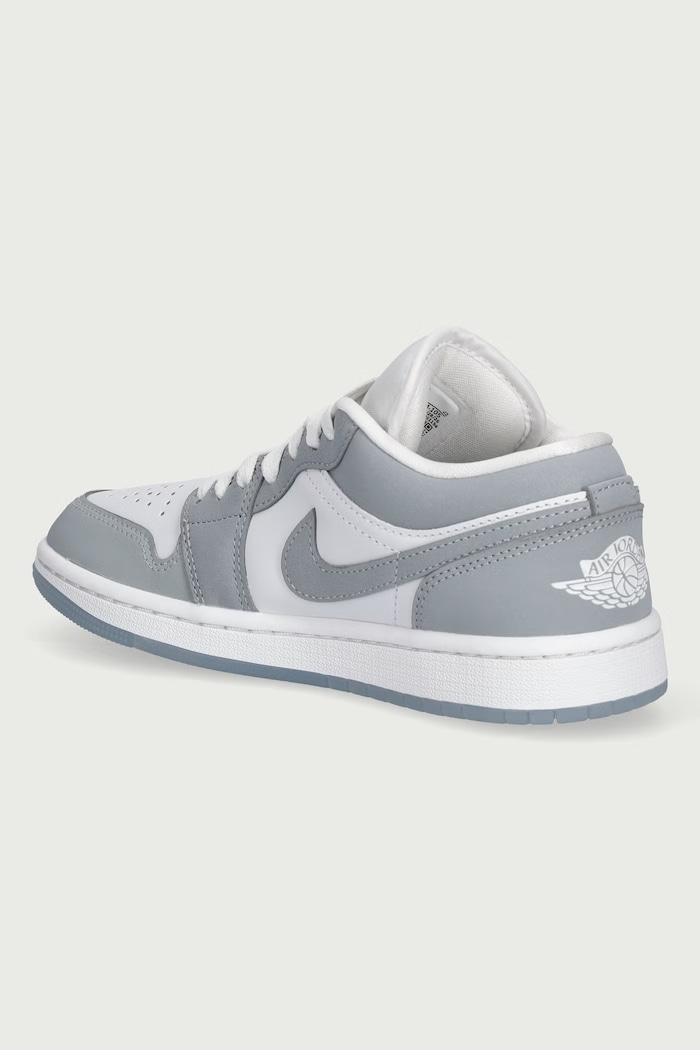Obuwie Jordan Air Jordan 1 Low sneakersy damskie skórzane DC0774.105 szary