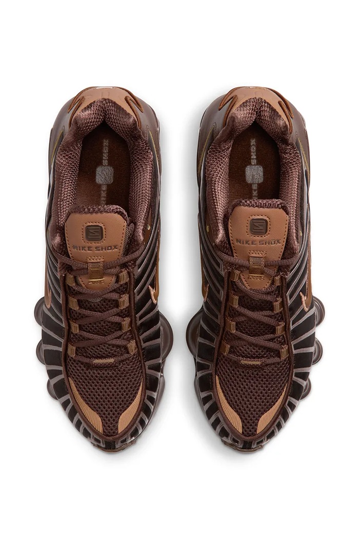 Shox TL sneakersy damskie Nike Sportswear AR3566.205 brązowy