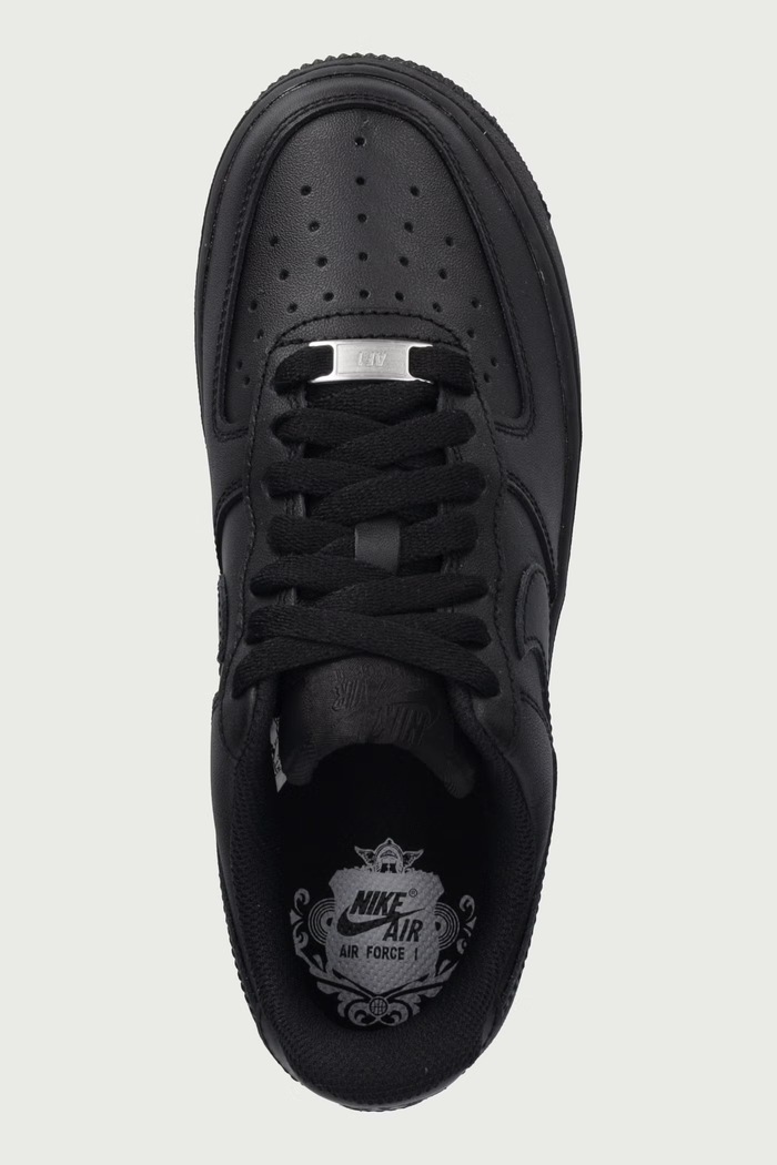 Air Force '07 sneakersy damskie skórzane Nike Sportswear DD8959.001 czarny