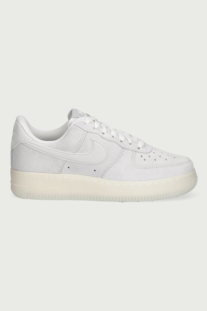 Nike Sportswear Air Force '07 Suede sneakersy damskie zamszowe IQ0136.100 szary AW26