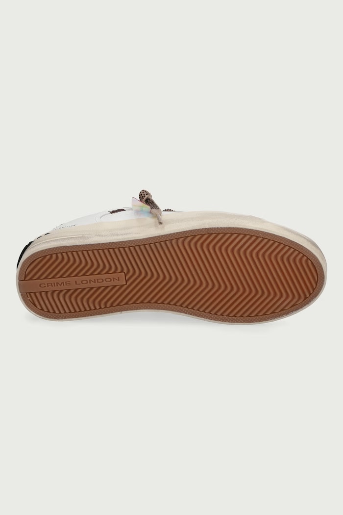 Sneakersy damskie skórzane Crime London biały 23104AA9.10