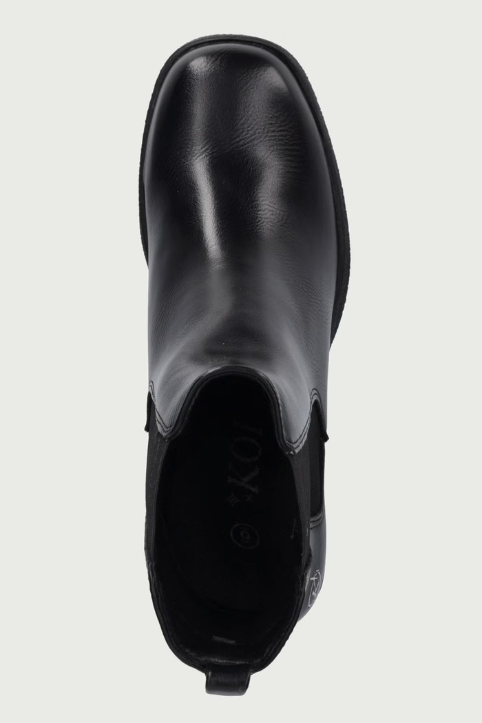 Botki damskie REALM CHUNKY CHELSEA BOOTS Koi Footwear REALM.BLACK czarny