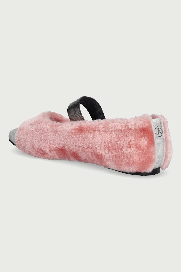Obuwie Koi Footwear Baleriny MISTRAL FUR BALLET FLATS MISTRAL.PINK różowy