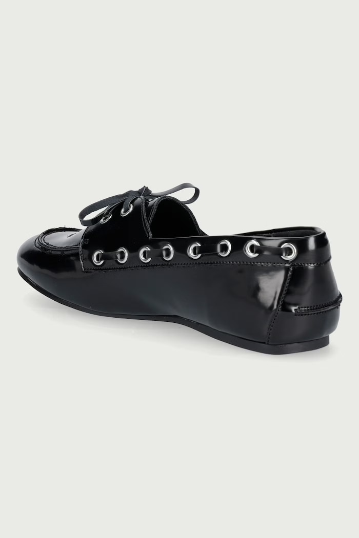 Obuwie Koi Footwear Mokasyny damskie RELIC FLAT MOCCASINS RELIC.BLACK czarny