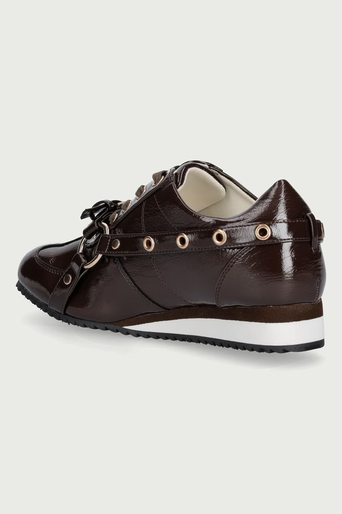 Obuwie Koi Footwear SKIPPY THE HAMSTER TRAINERS sneakersy damskie SKIPPY.THEHAMSTER brązowy