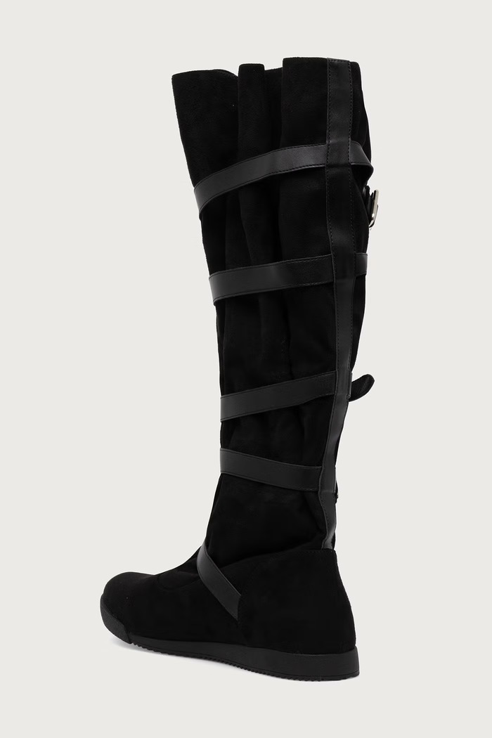 Obuwie Koi Footwear Kozaki damskie THE ONI REVENANT LONG BOOTS THEONI czarny