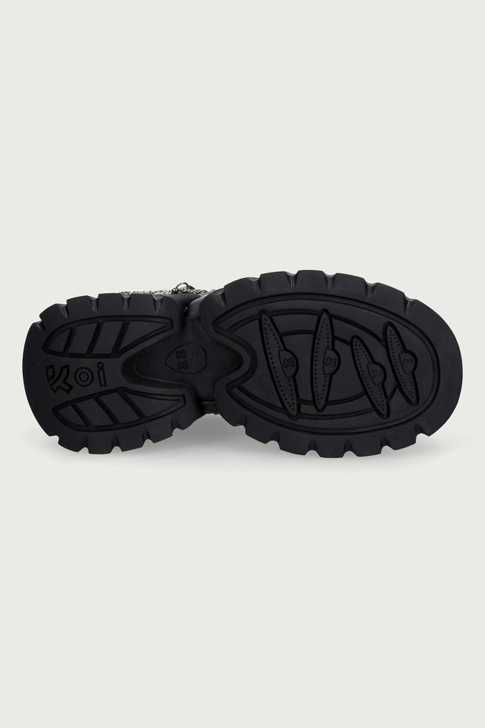 Unburdened Heart Monster Trainers sneakersy damskie Koi Footwear czarny Unburdened