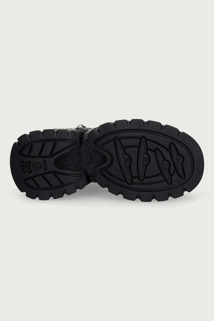 Unburdened Heart Monster Trainers sneakersy damskie Koi Footwear czarny Unburdened