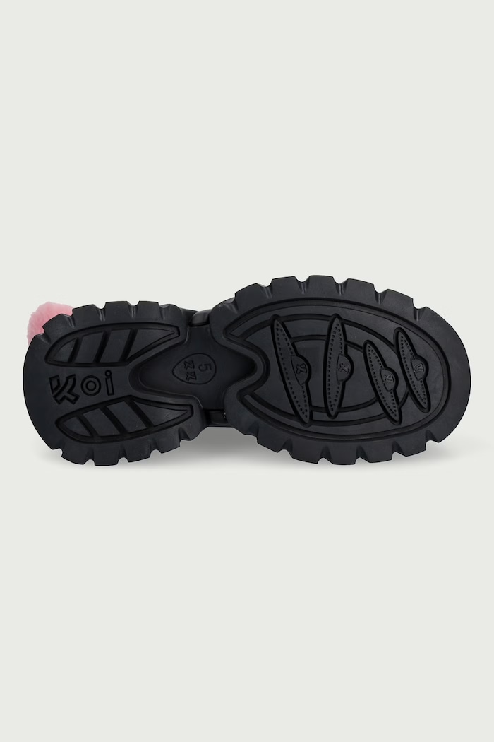 Botki damskie Catalyst Chain Monster Platform Boots Koi Footwear czarny Catalyst
