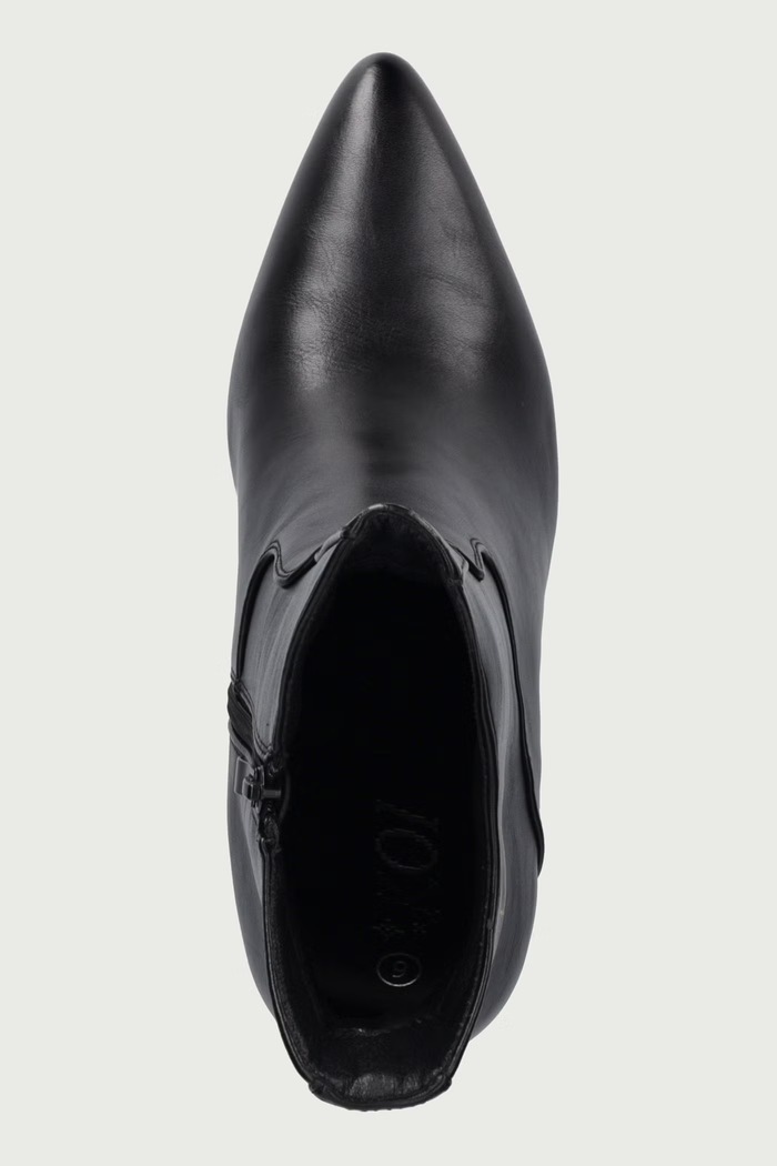 Botki damskie GG01-VENDETTA GUN HEEL BOOTS Koi Footwear GG01 czarny