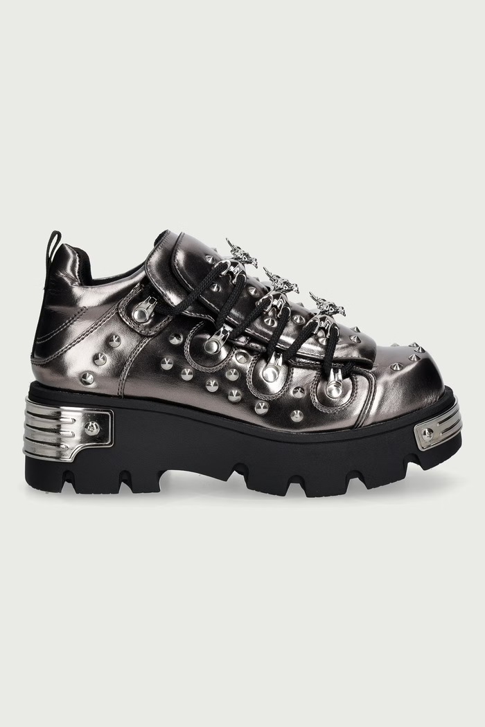 Koi Footwear Thurnax Elixir Chunky Hardware Trainers sneakersy damskie KK44M srebrny AW26