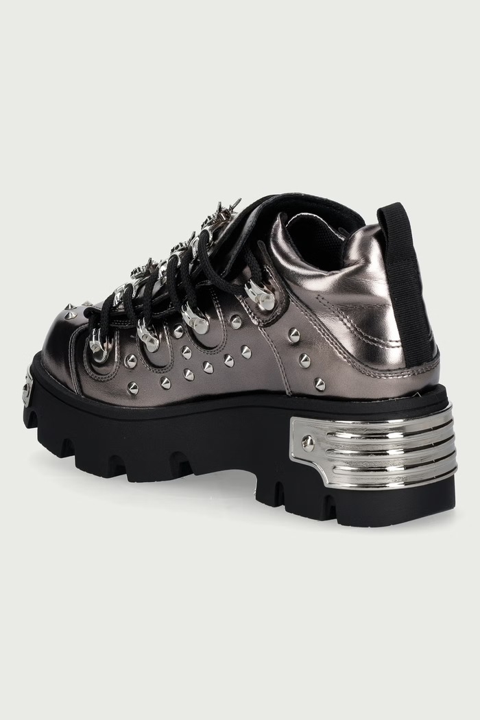 Obuwie Koi Footwear Thurnax Elixir Chunky Hardware Trainers sneakersy damskie KK44M srebrny