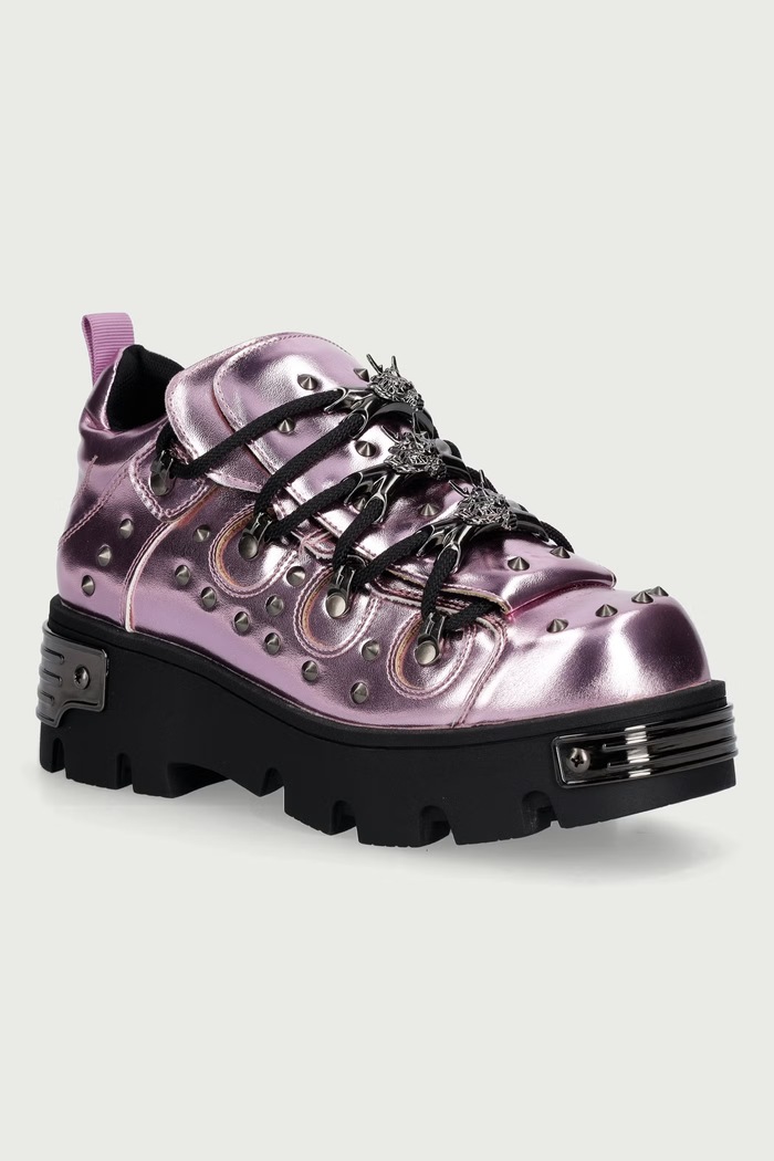 Koi Footwear BAMBI Pastel Chunky Hardware Trainers tenisice za žene roza KK78