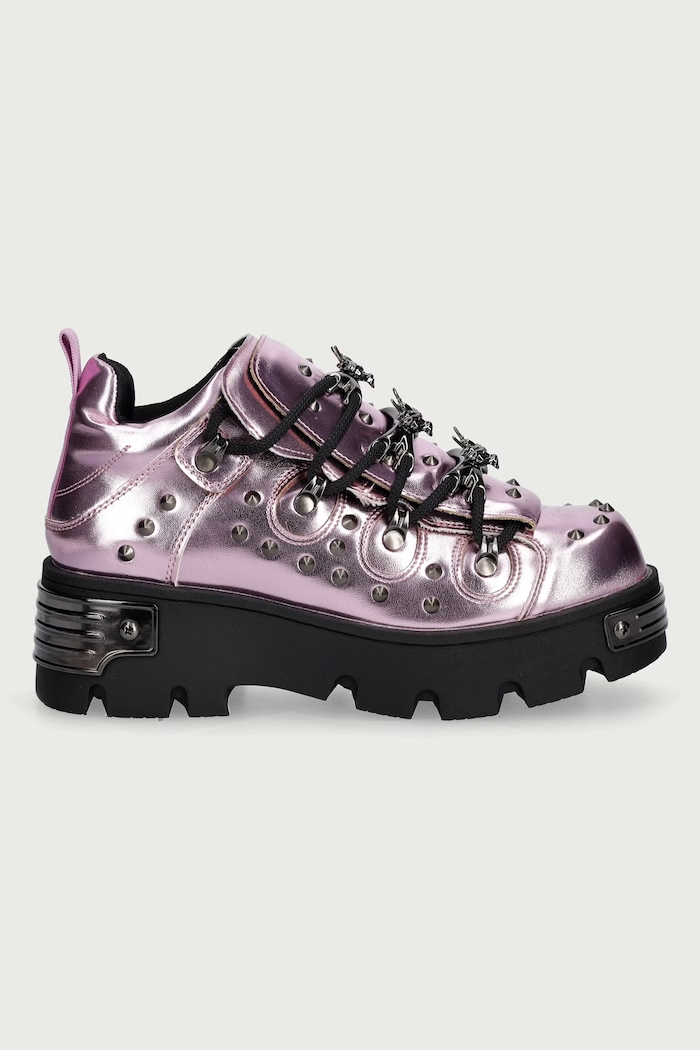 Koi Footwear BAMBI Pastel Chunky Hardware Trainers tenisice za žene KK78 roza AW26