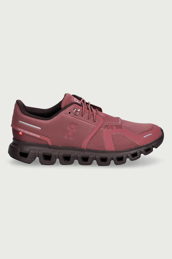 On CLOUD 6 sneakersy damskie 3WF10065455 bordowy AW26