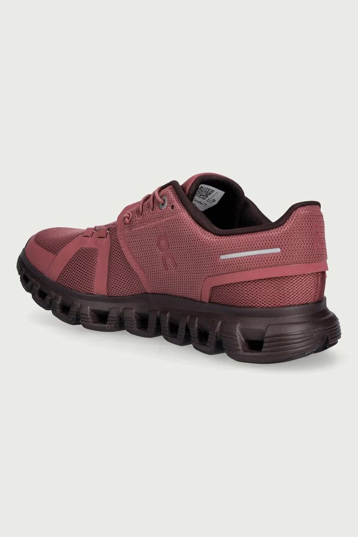 Obuwie On CLOUD 6 sneakersy damskie 3WF10065455 bordowy