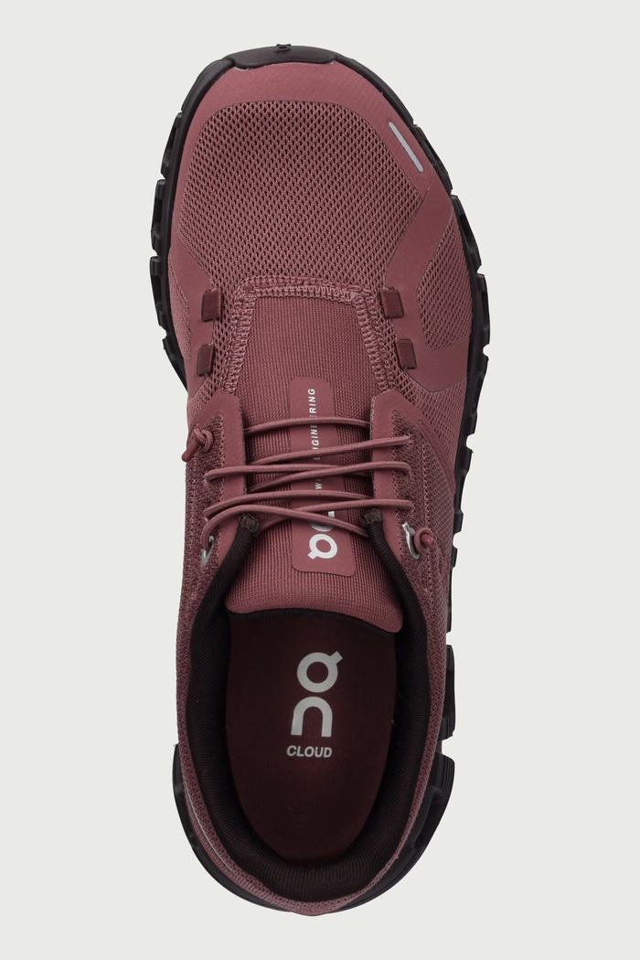 CLOUD 6 sneakersy damskie On 3WF10065455 bordowy