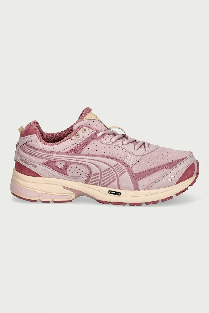 Puma Homura OG Suede sneakersy damskie zamszowe 409187.D różowy AW26