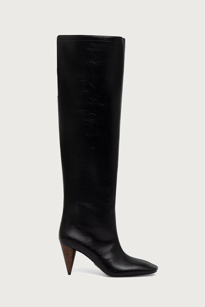 Stella McCartney Visoke čizme s visokom potpeticom za žene 810760W0U70 crna AW26