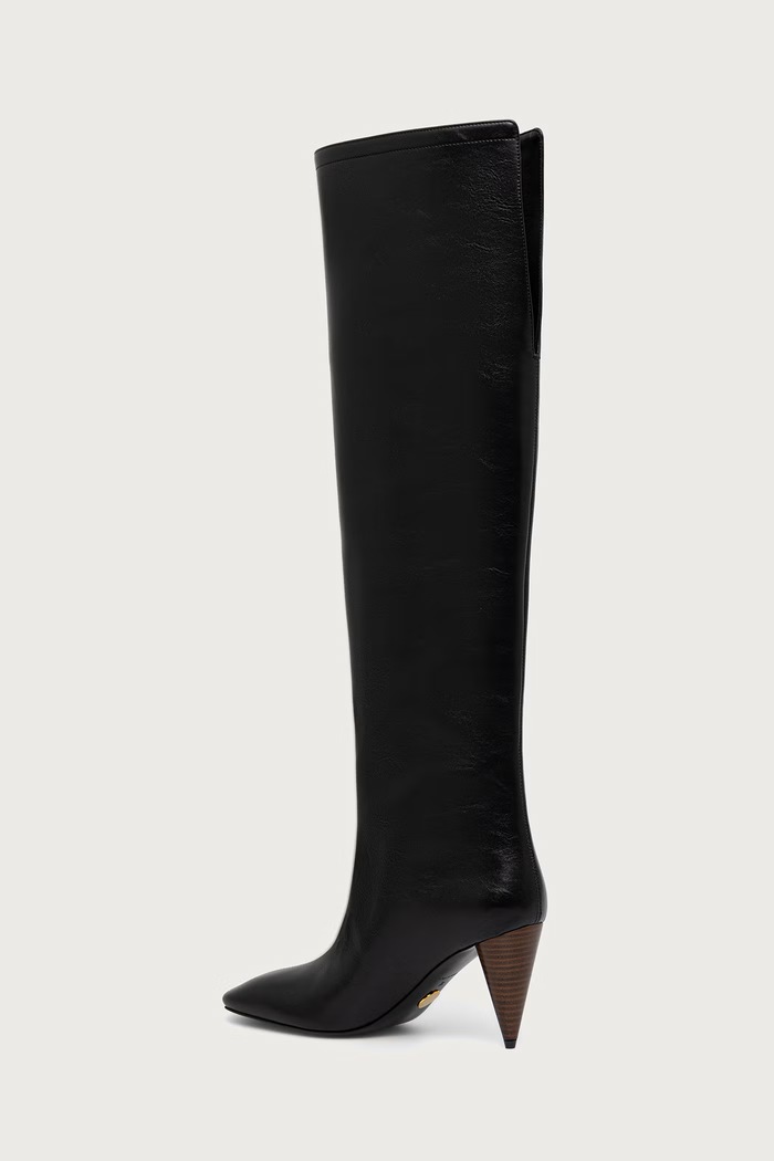 Obuća Stella McCartney Visoke čizme s visokom potpeticom za žene 810760W0U70 crna