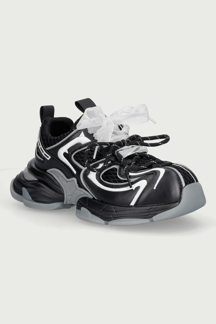 Koi Footwear Ladyrinth Mega Chunky Trainers sneakersy damskie czarny WDO1.BLACK