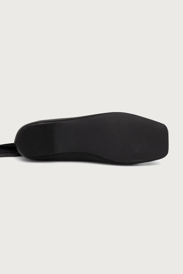 Baleriny BLITHE METAL TOE BALLET FLATS Koi Footwear czarny BLITHE.Black