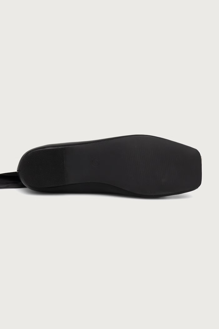 Baleriny BLITHE METAL TOE BALLET FLATS Koi Footwear czarny BLITHE.Black