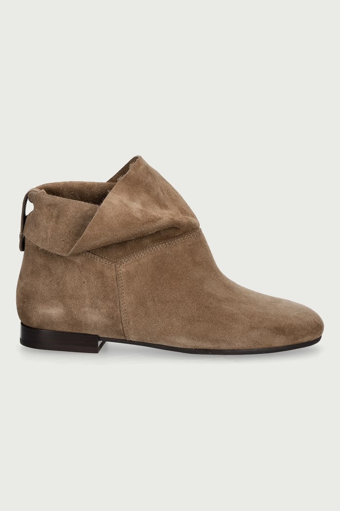 Jonak Botki damskie zamszowe PLUTON CROUTE 4100203.H26 beżowy AW26