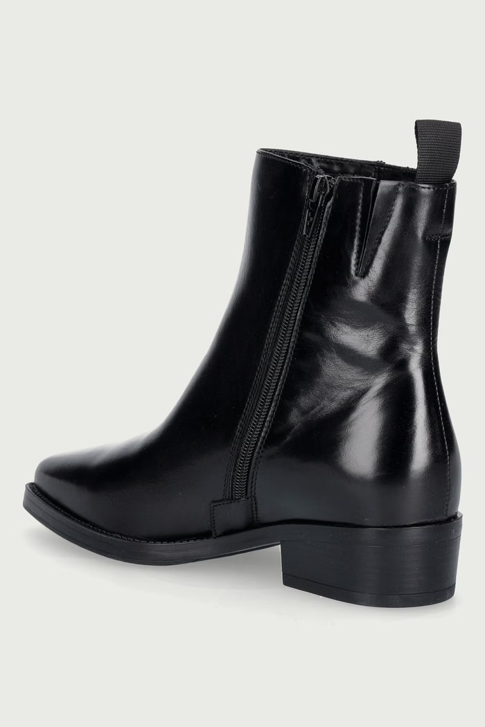 Obuwie Jonak Botki damskie skórzane CLARO CUIR 4100043.H26 czarny