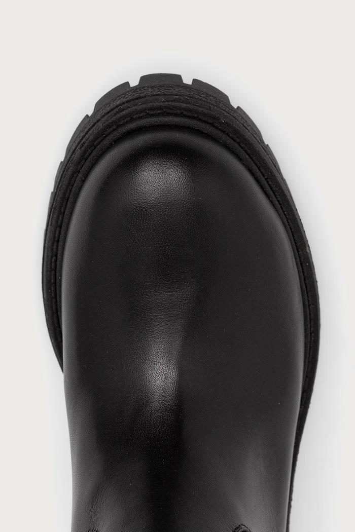 Kozaki damskie skórzane REBECCA CUIR Jonak 3900199.H25 czarny