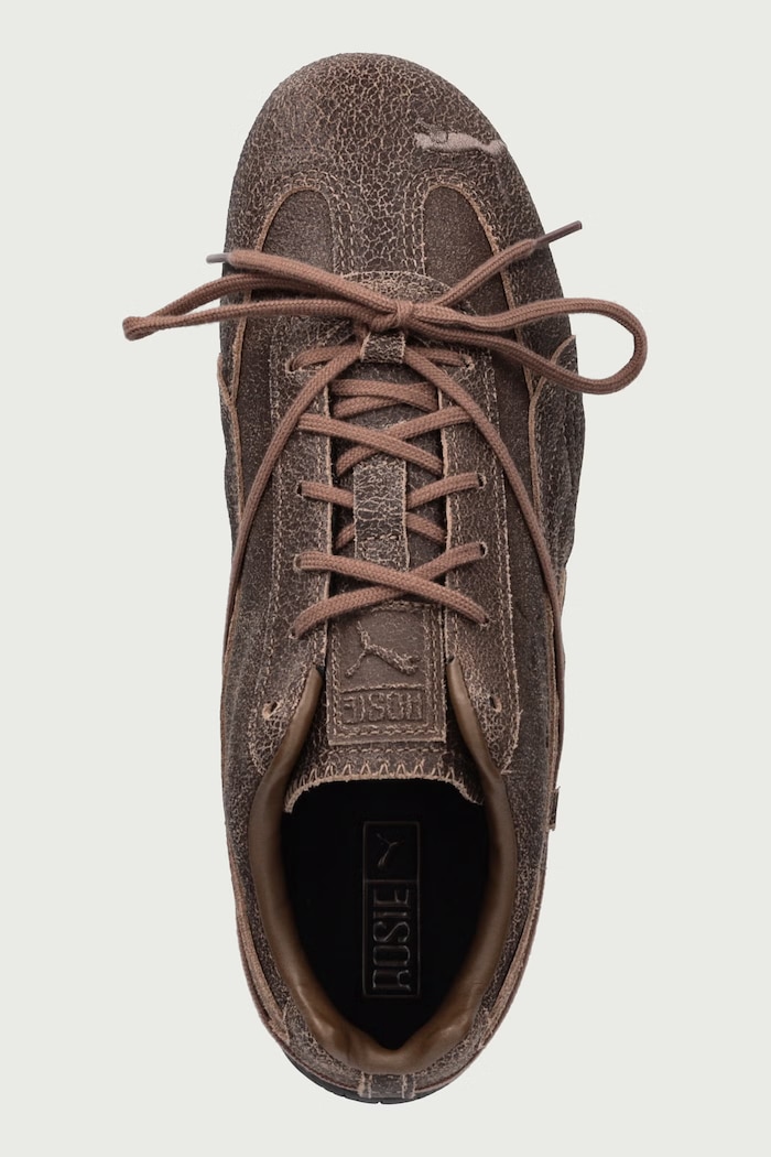 Speedcat VTG Espresso x ROSÉ sneakersy damskie skórzane Puma 410661 brązowy