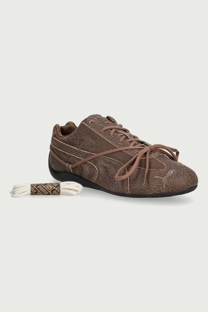 Puma Speedcat VTG Espresso x ROSÉ sneakersy damskie skórzane 410661
