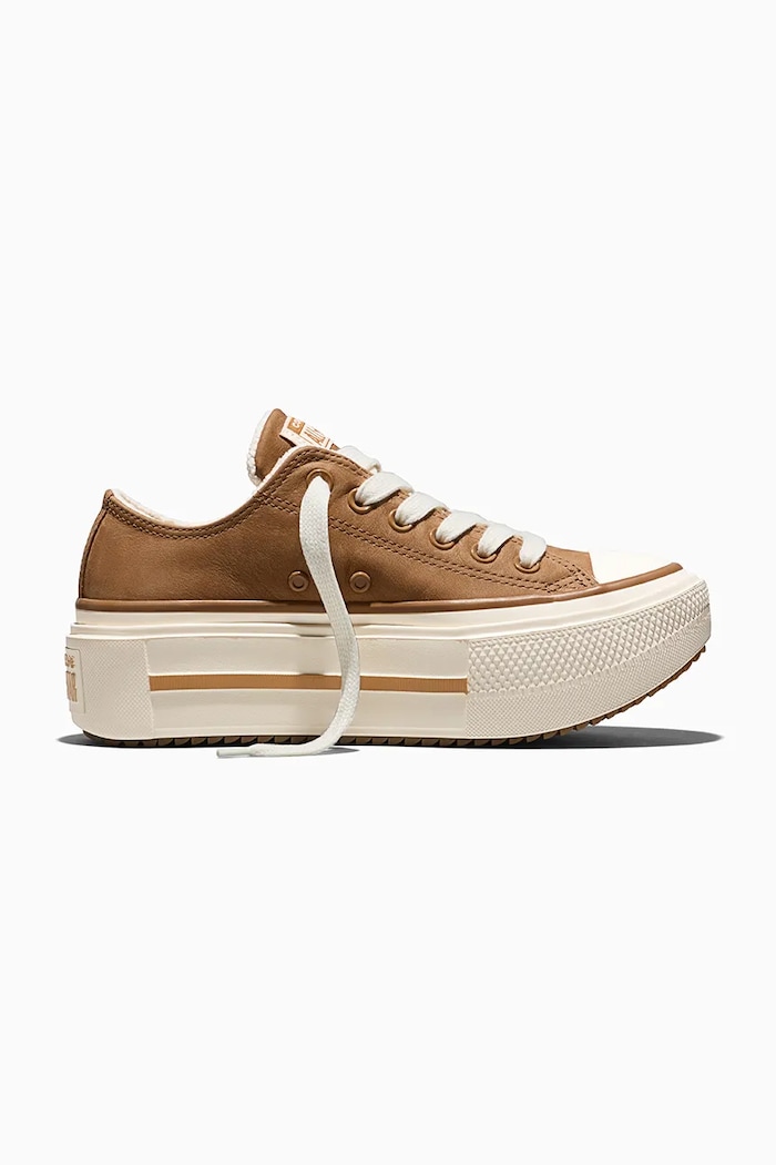 Converse Chuck Taylor All Star Lift Double Stack tenisówki damskie brązowy A20319C