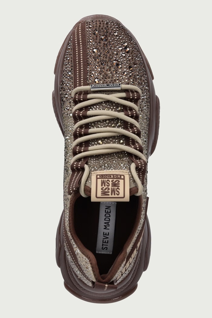Mistica sneakersy damskie Steve Madden 11002320.KGF brązowy