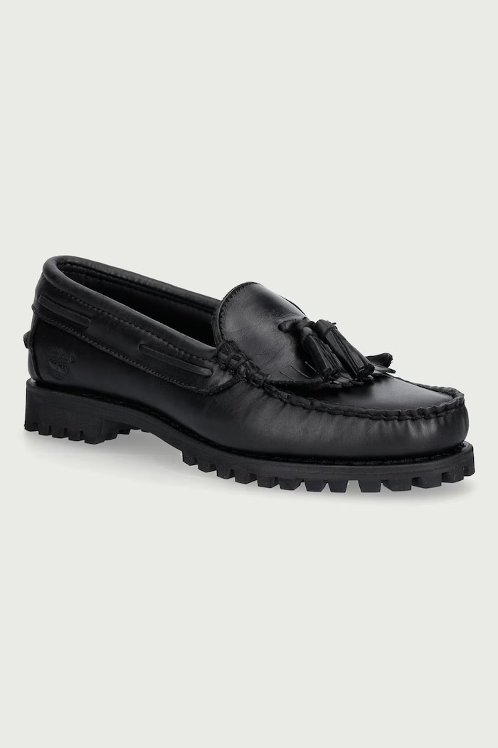 Timberland Authentic Loafer mokasyny damskie skórzane czarny TB0A2Q21W021
