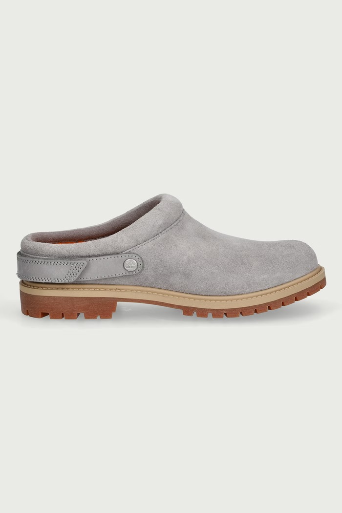 Timberland Premium Clog σαγιονάρες mules Γυναικείες σουέτ TB0A2PSBEJR1 γκρί AW26